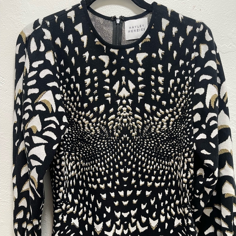 Hayley Menzies Jacquard Mini Dress - Picture 5 of 7